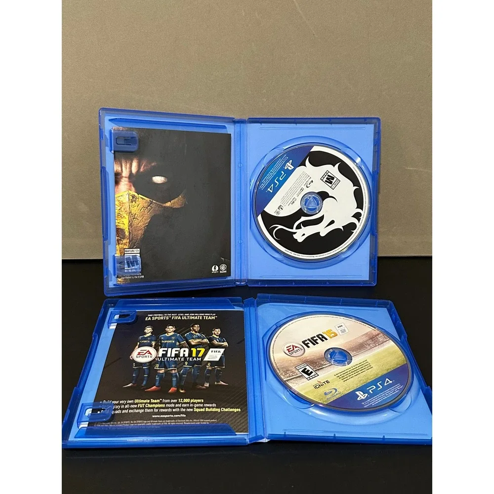 Mortal Kombat X and FIFA 17 PS4 Video Game Bundle Sony PS4 Fighting Sport‎